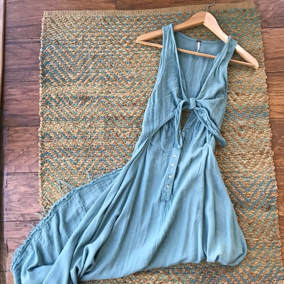 Free people sea green midi - Picture 3 of 8